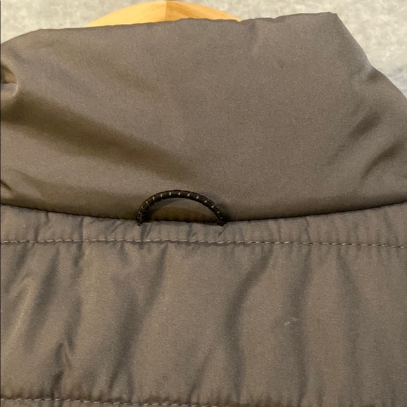 Lands' End Black Quilted Vest with Stand-Up Collar - Picture 6 of 8